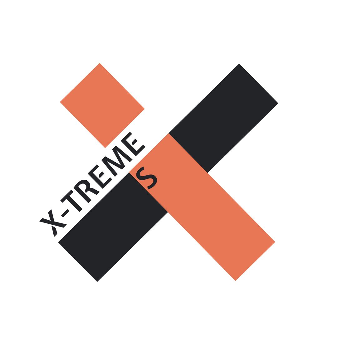 Bold X Design for Extreme Sports and Adventure Branding