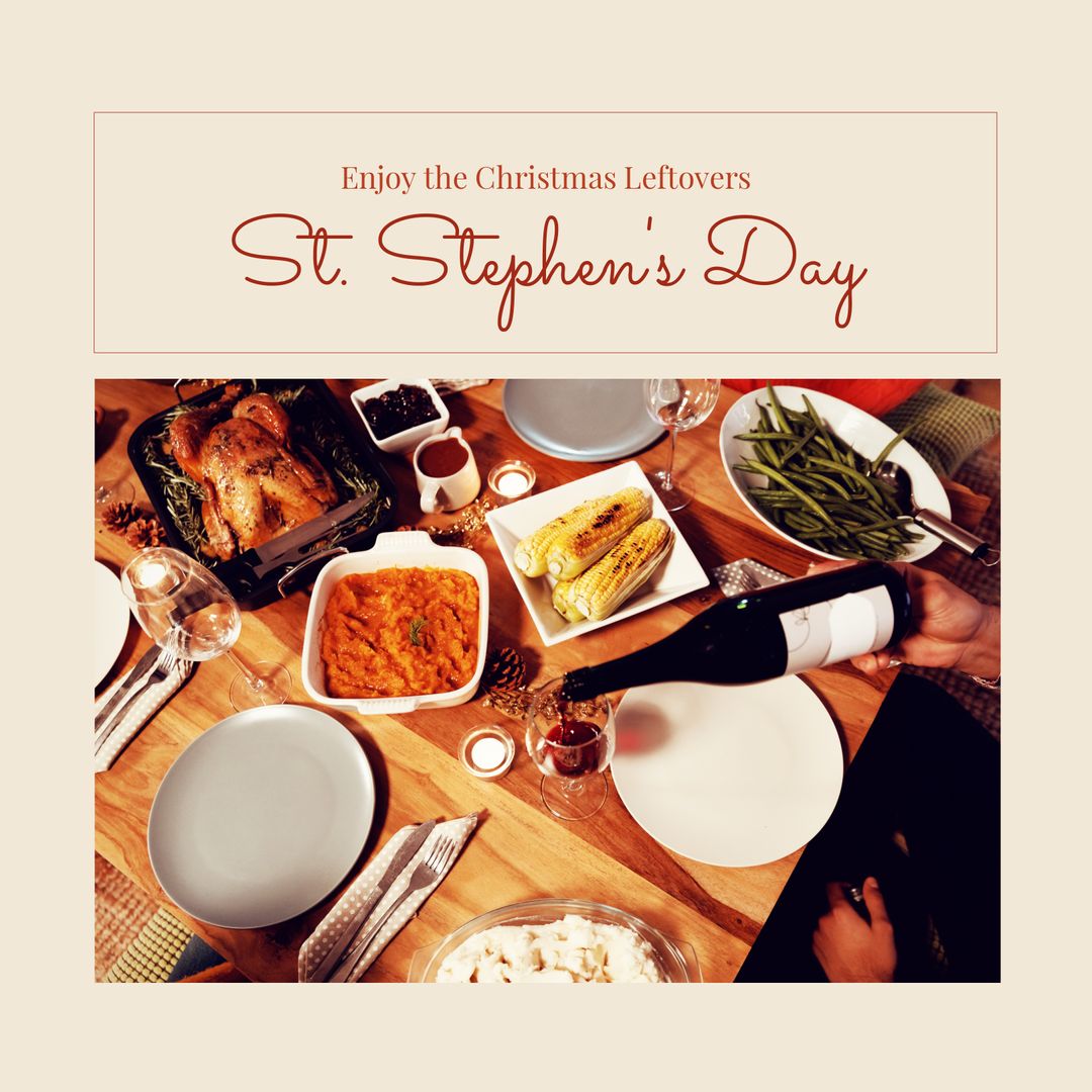Celebrating St. Stephen's Day with a Festive Leftovers Dinner