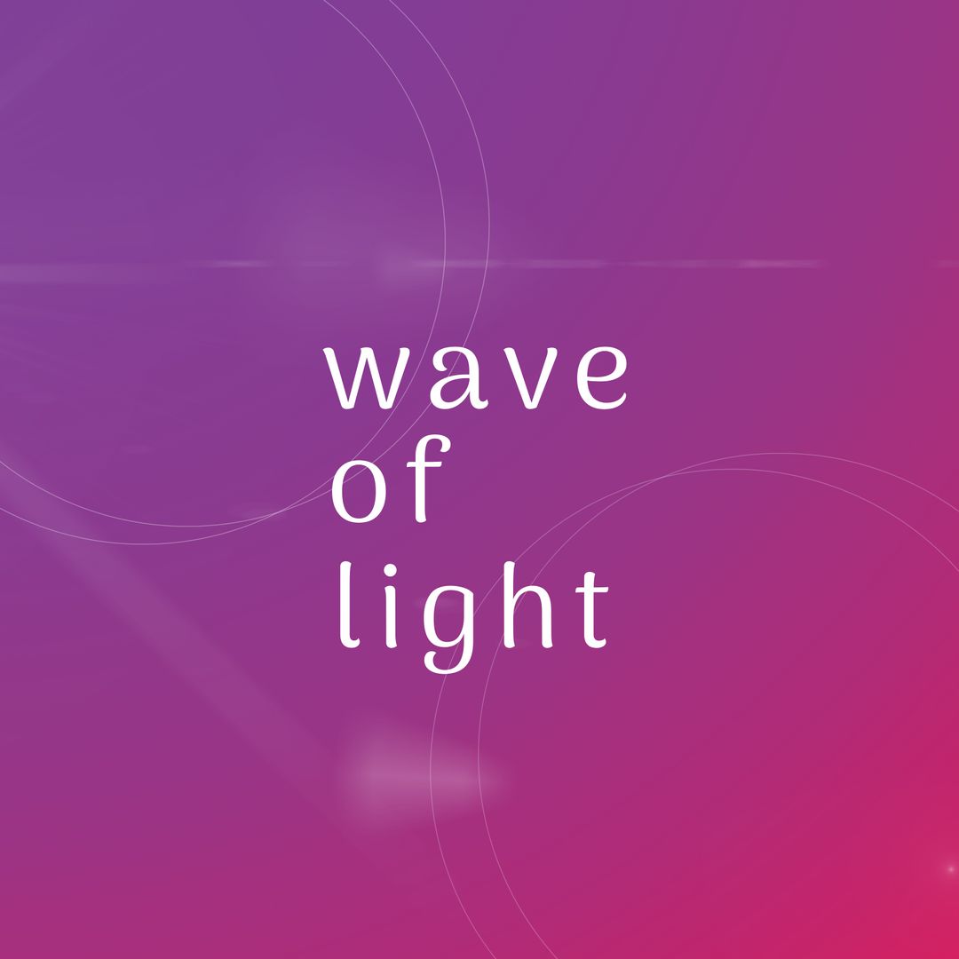 Wave of Light Conceptual Illustration on Purple Background - Download Free Stock Templates Pikwizard.com