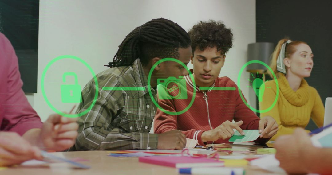 Diverse Team Discussing Innovative Work Concepts