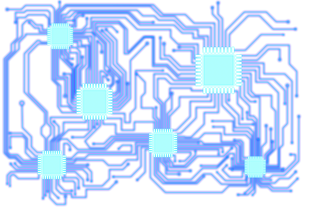 Transparent Blue Abstract Circuit Board Pattern Illustration - Download Free Stock Images Pikwizard.com