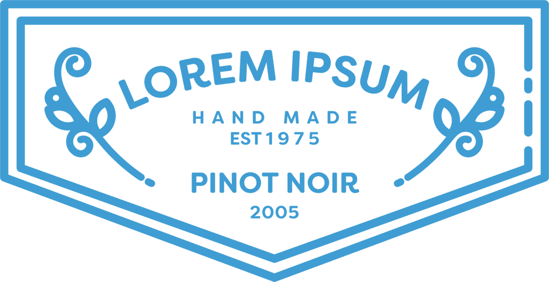 Vintage Handmade Badge Design Transparent Background