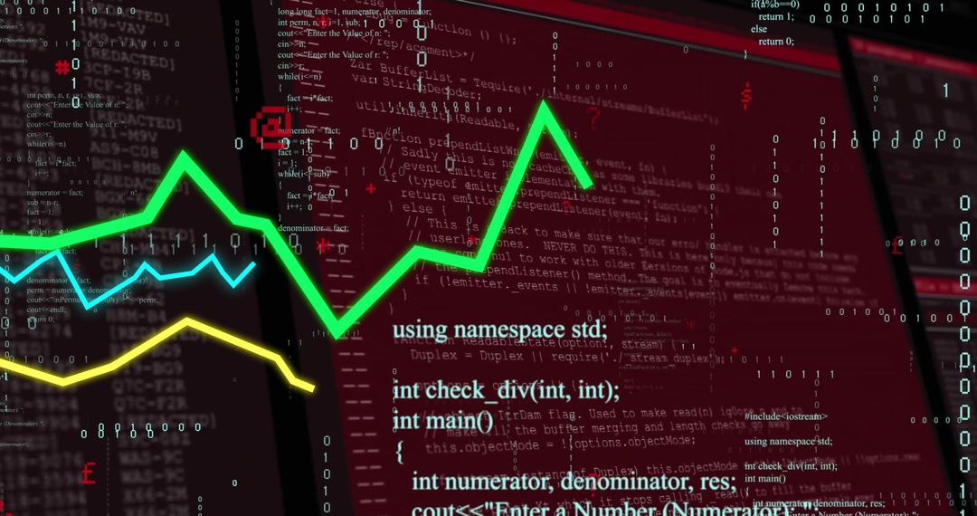Abstract Financial Data Processing Analysis Background