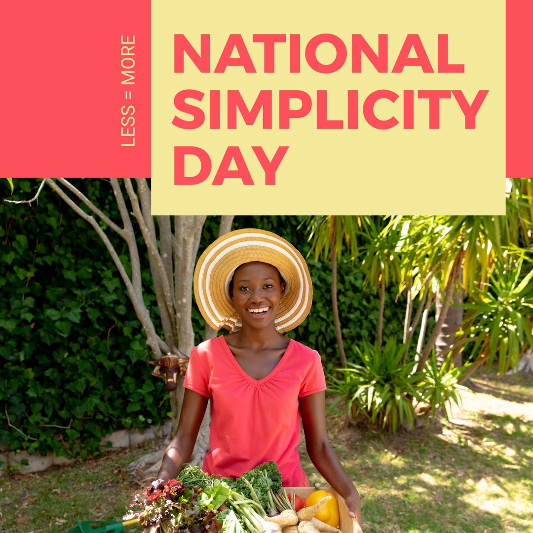 Celebrating National Simplicity Day with Fresh Vegetables