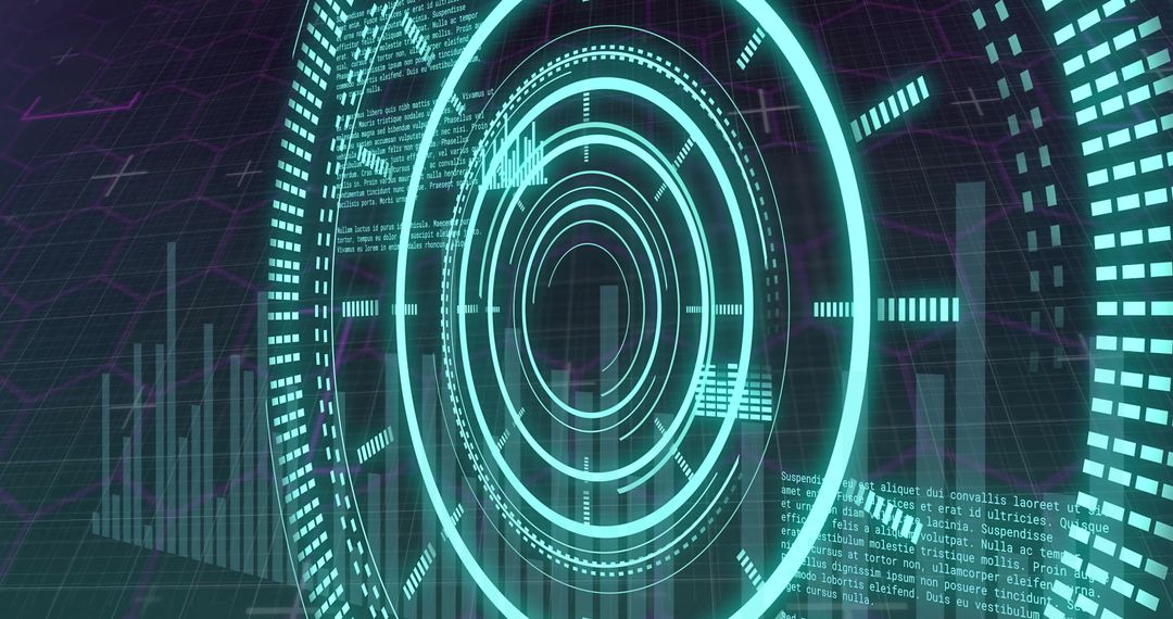 Innovative Digital Data Processing Technology Visualization