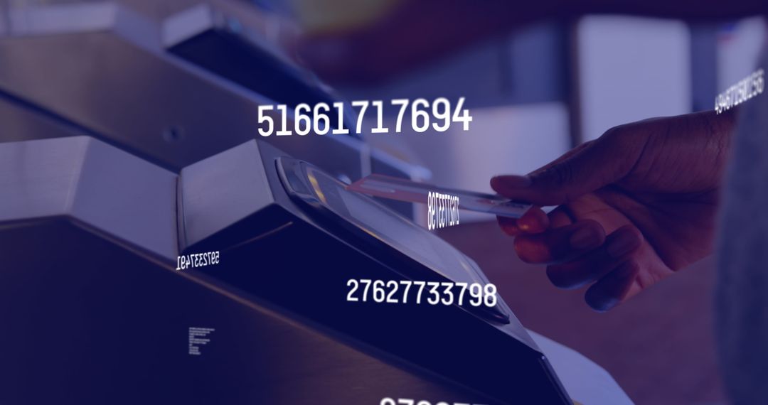 Digital Payment Interfaces Highlighting Credit Card Technology