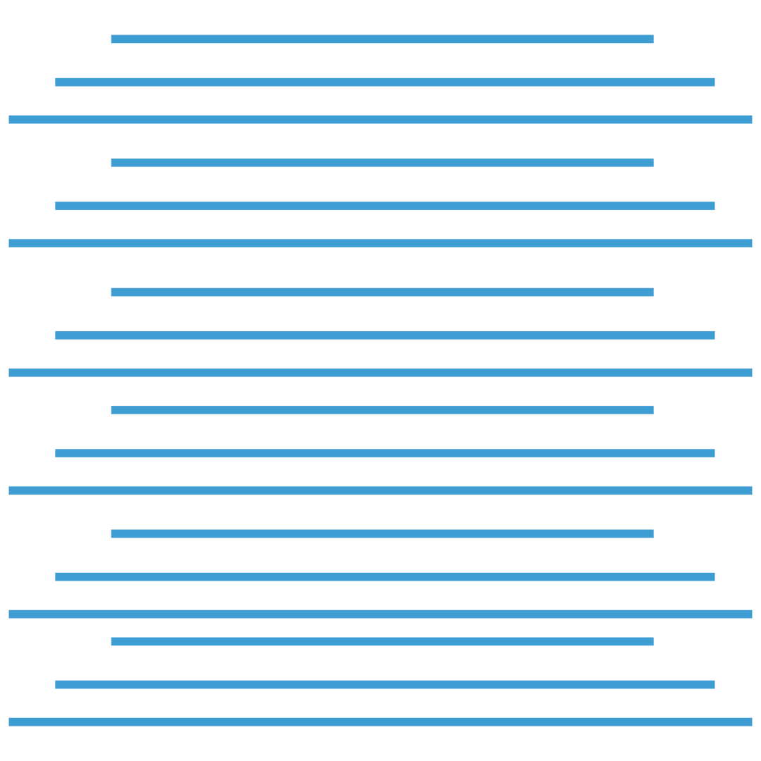 Abstract Blue Linear Shape on Transparent Background for Modern Design