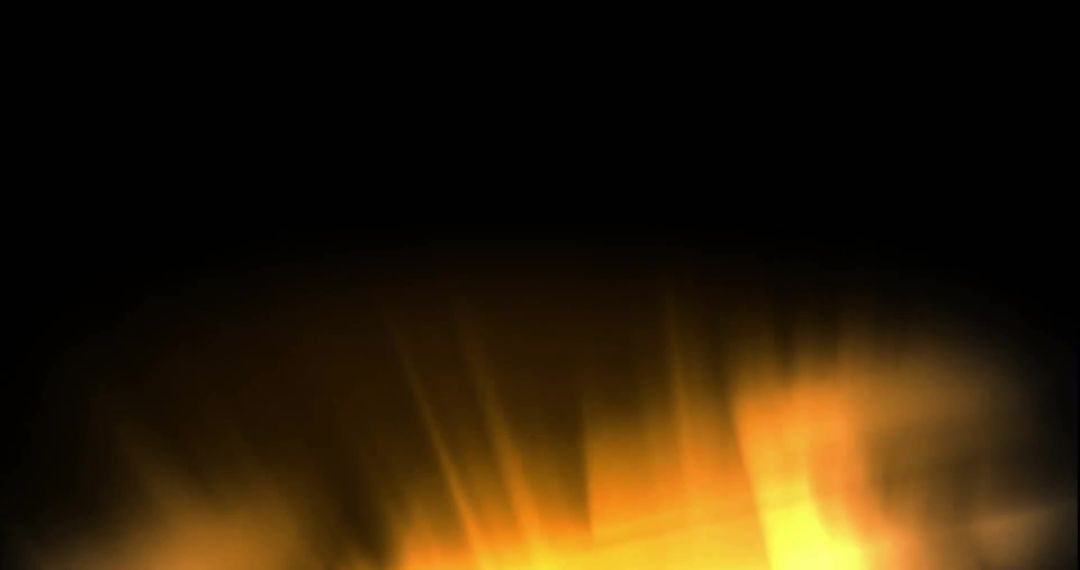 Glowing Light Trails on Mysterious Black Backdrop