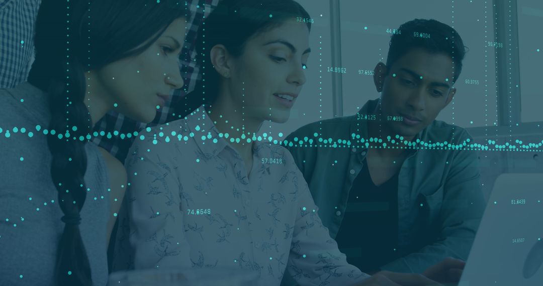 Collaborative Work on Financial Data Analysis with Technology Overlay