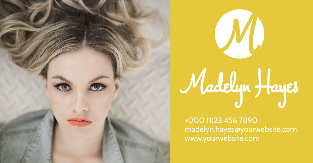 Professional Woman Emphasizing Personal Branding with Confident Presence