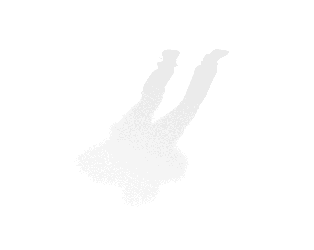 Transparent Human Silhouette Digital Composition Shadow