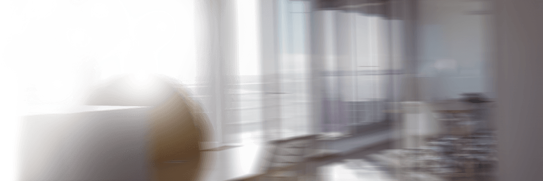 Blurred Transparent Meeting Room in Bright Office Space