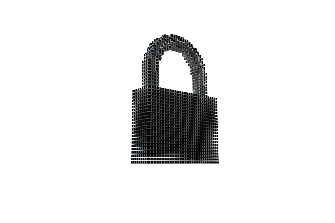 3D Padlock Figure on Transparent Background Symbolizing Security and Protection - Download Free Stock Images Pikwizard.com