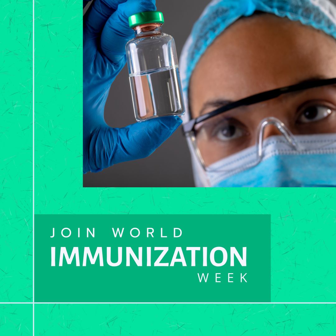 Healthcare Professional Promotes World Immunization Week