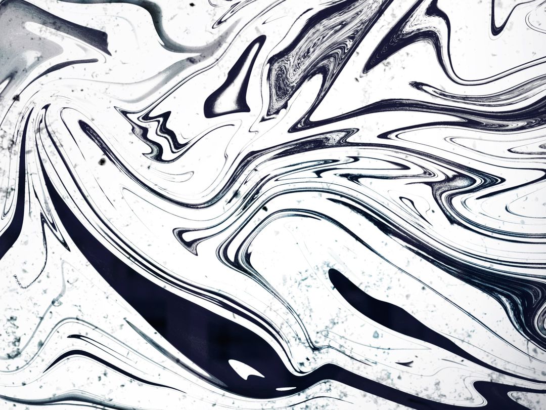 Abstract Marble Texture with Black and White Swirling Patterns - Download Free Stock Templates Pikwizard.com