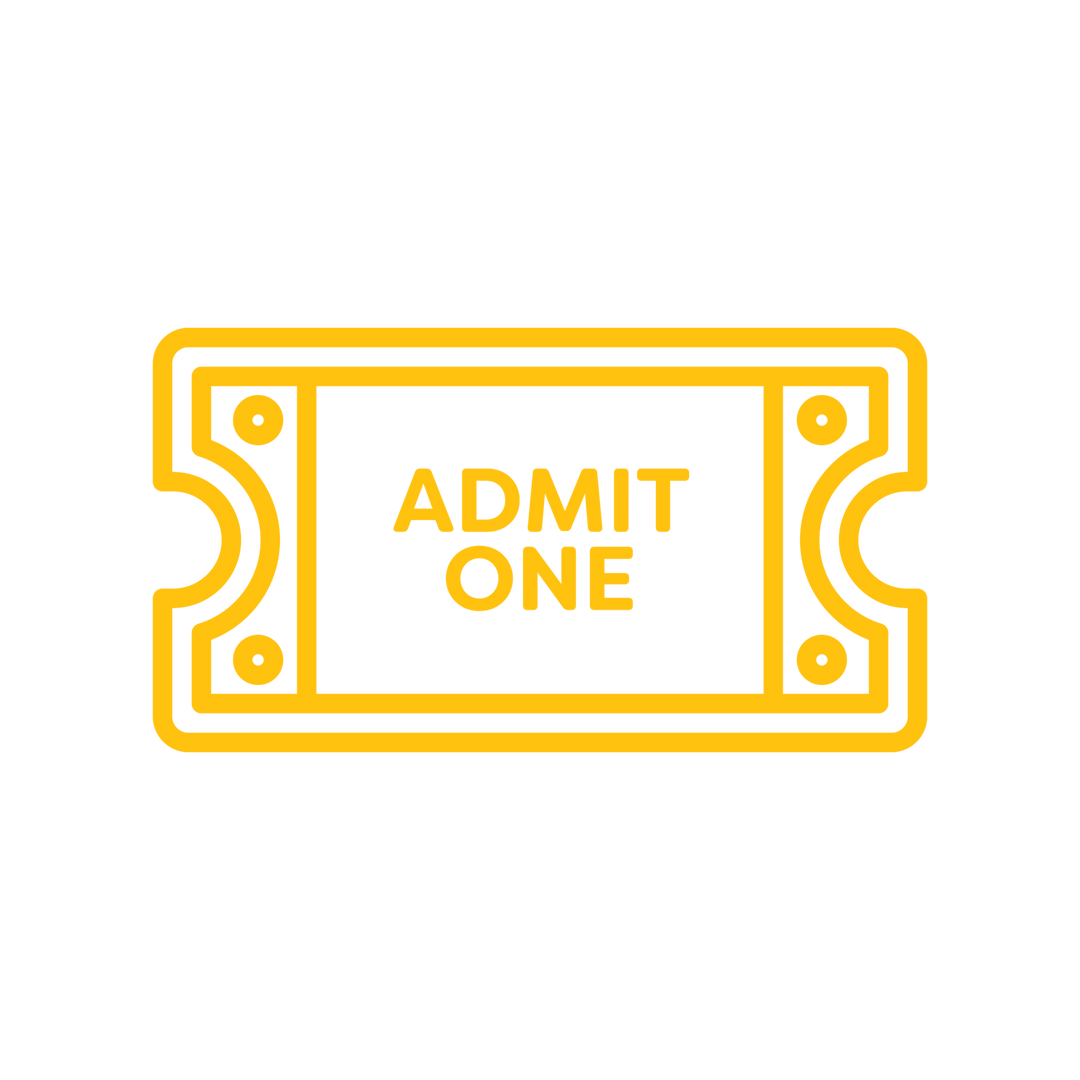 Yellow Admit One Ticket on Transparent Background for Events and Shows - Download Free Stock Images Pikwizard.com