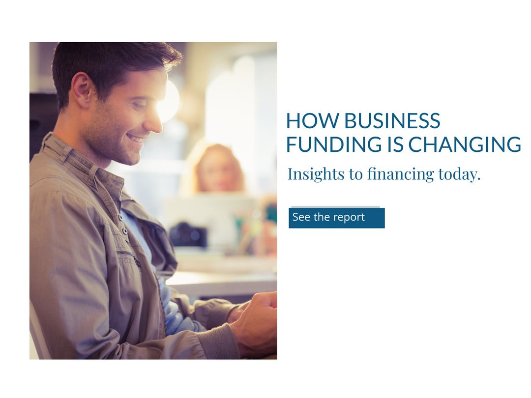 Evolving Business Funding: Man Reading for Financial Insights