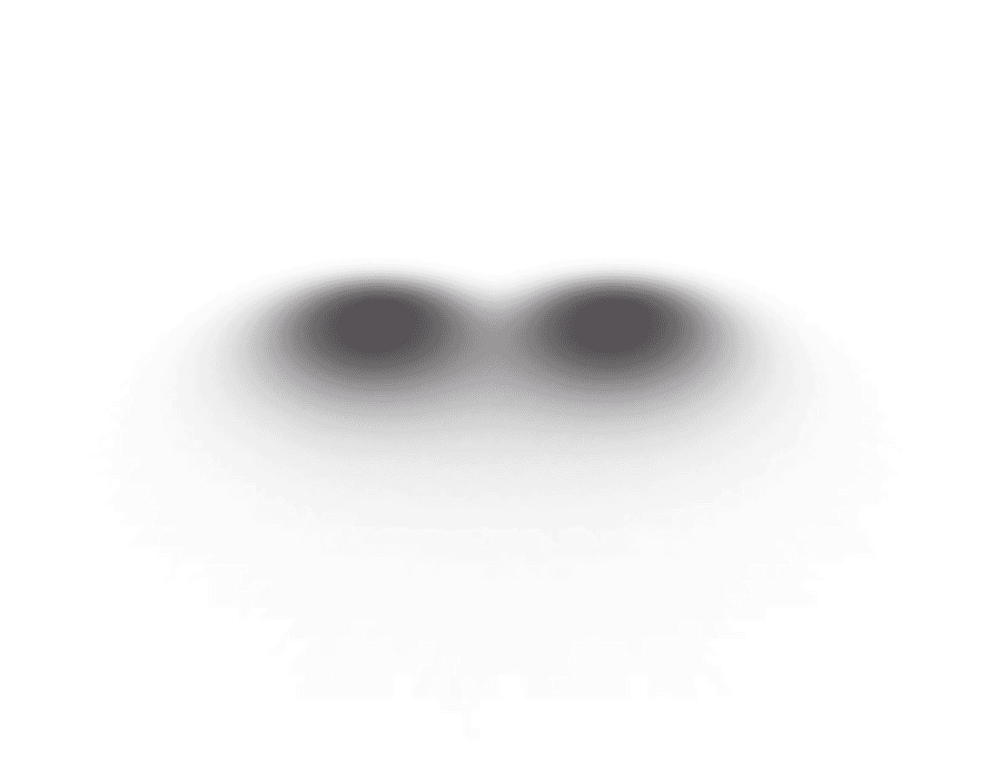 Orbit Blur Dark Shadow Isolated on Transparent Background