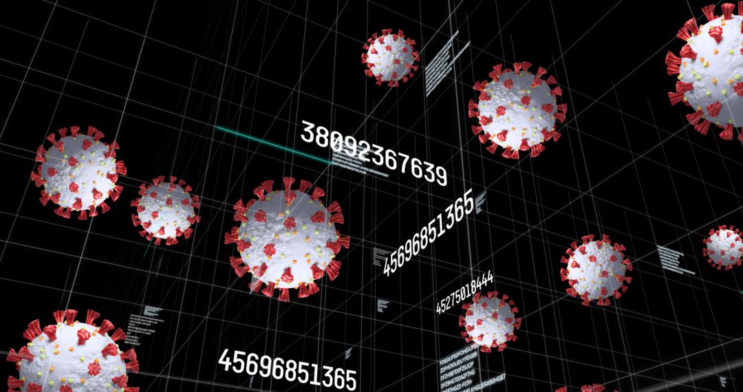 Floating Coronavirus Cells Against Dynamic Data Grid