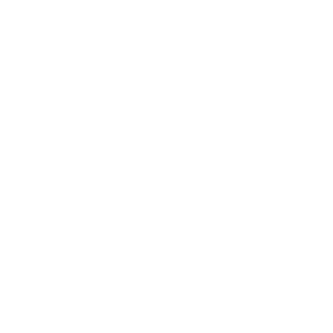 Transparent White Circular Down Arrow Icon