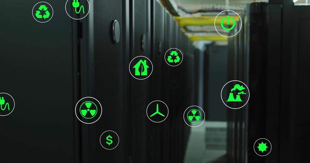 Eco-Friendly Technology Concept Design in Data Center