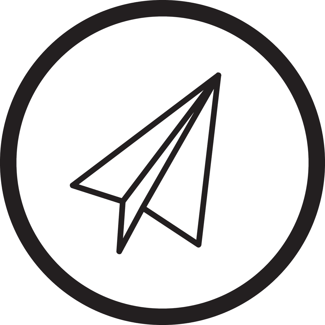 Transparent Paper Airplane Icon for Creativity and Education