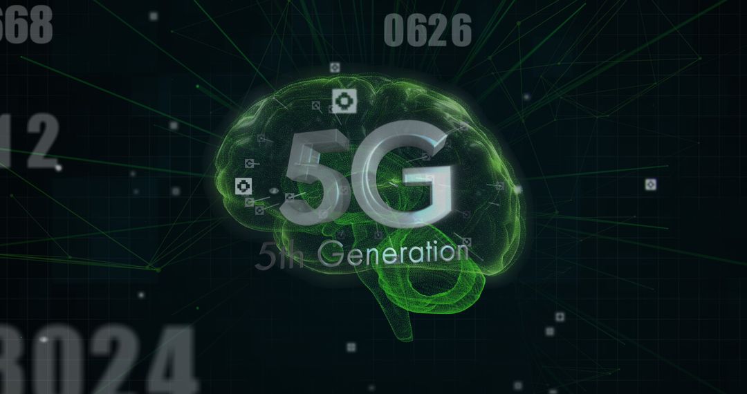 5G Technology over Digital Brain with Changing Numbers
