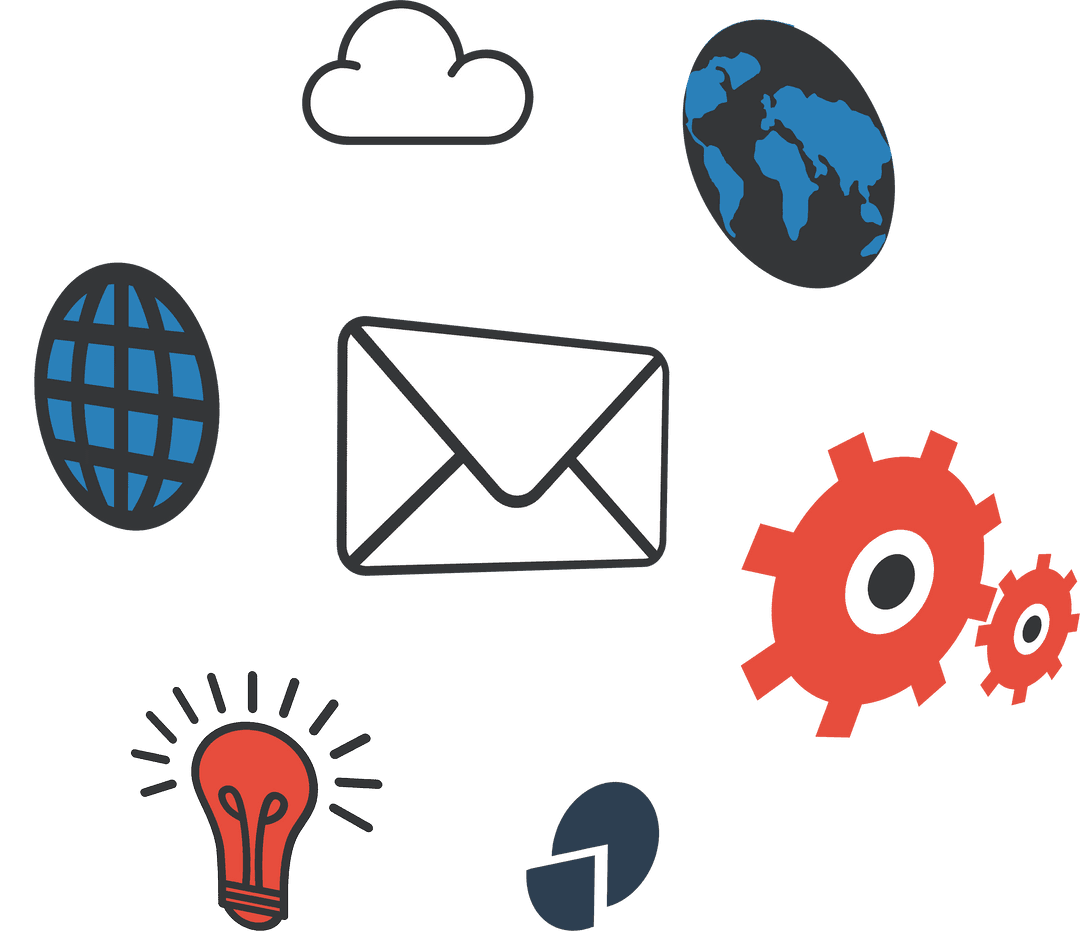 Transparent Icons Representing Global Communication and Connection Concepts - Download Free Stock Images Pikwizard.com