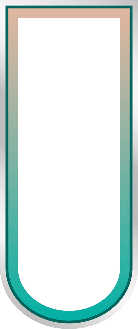 Transparent Gift Label with Colorful Frame and Vector Design