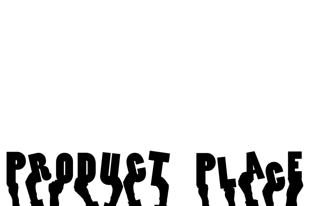 Hands Presenting Product Placement Banner Transparent Background