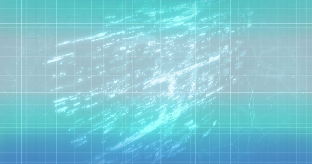 Futuristic Digital Grid and Lines for Technology Themed Background