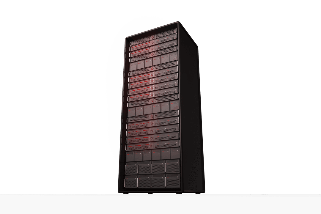 Transparent Computer Server with Red Lights for Data Processing Concepts - Download Free Stock Images Pikwizard.com