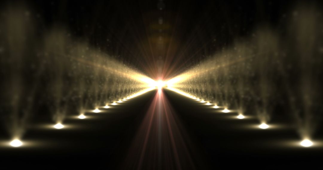 Abstract Beam of Light Tunnel with Futuristic Glow - Free Images, Stock Photos and Pictures on Pikwizard.com