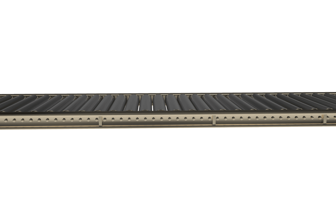 Industrial Warehouse Conveyor Belt Vector on Transparent Background