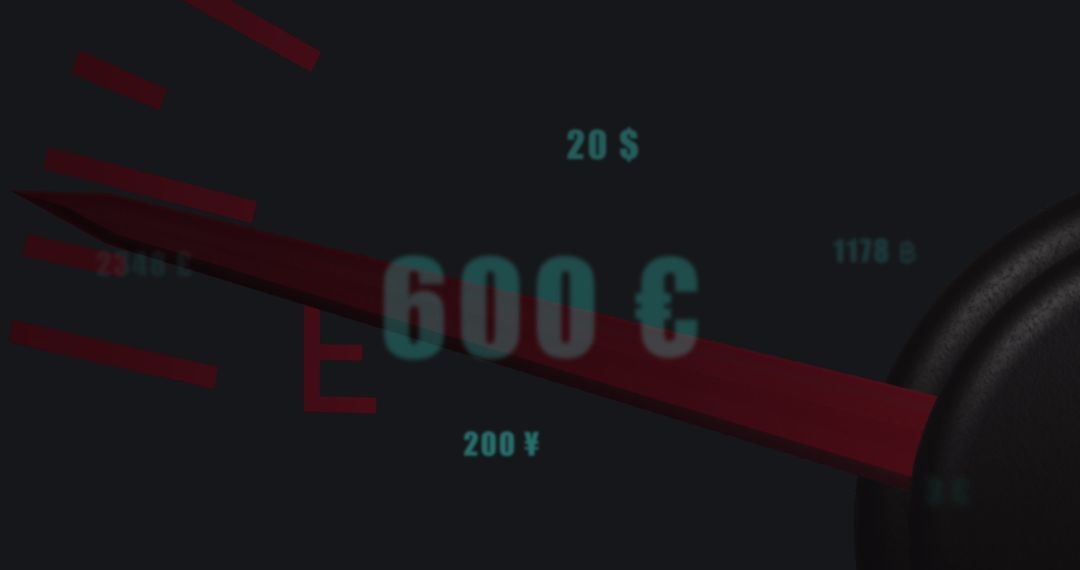 Digital Financial Data Overlay on Information Dashboard