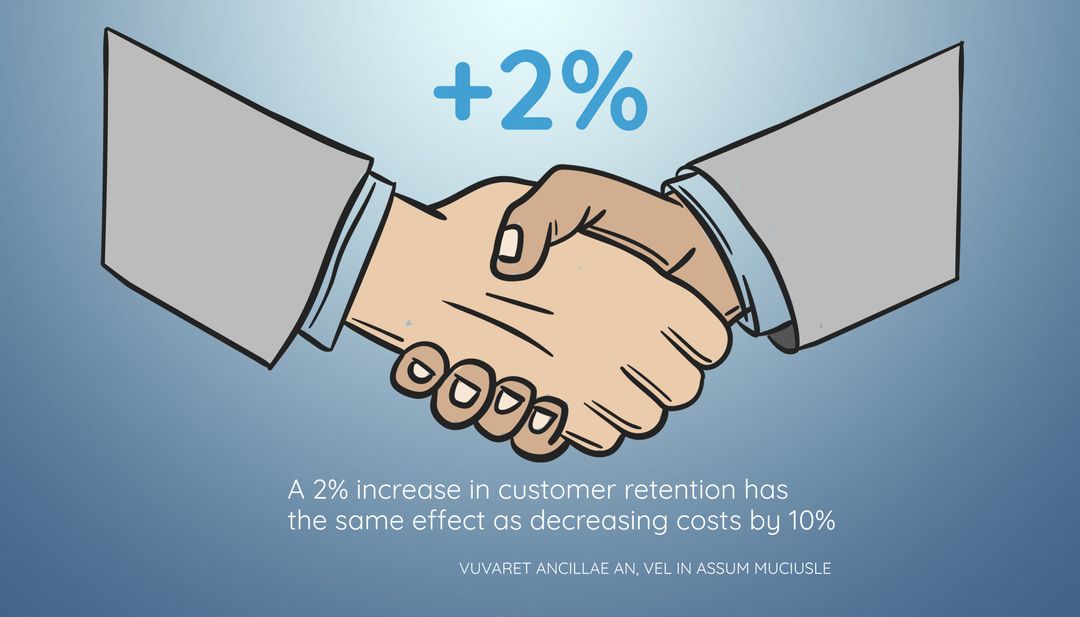 Firm Handshake Symbolizes Trust and Customer Loyalty