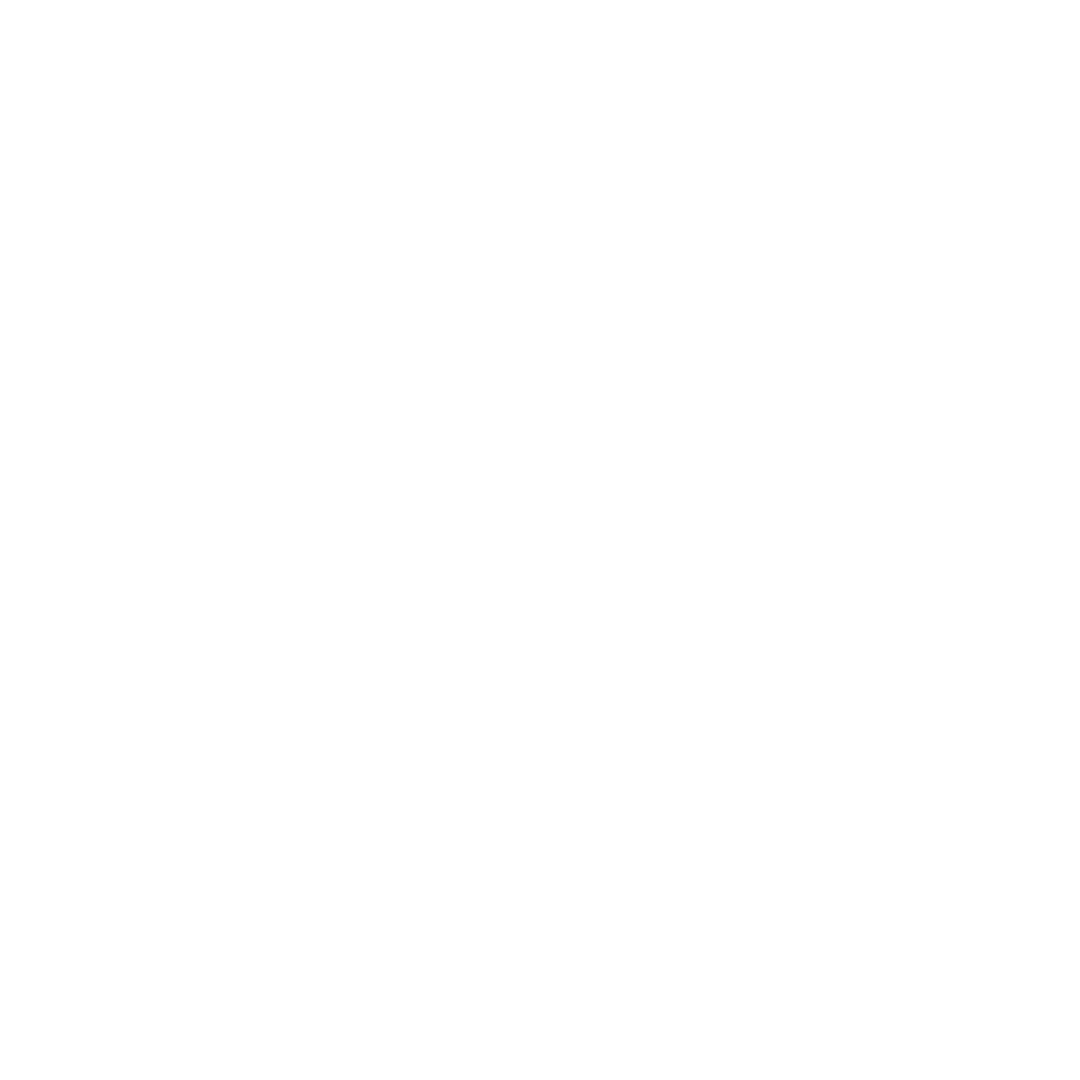 Minimalistic White Flag Banner on Transparent Background