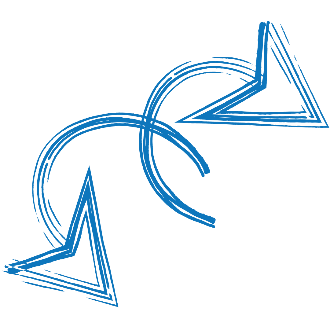 Blue Sketch Arrows on Transparent Background for Design Projects - Download Free Stock Images Pikwizard.com