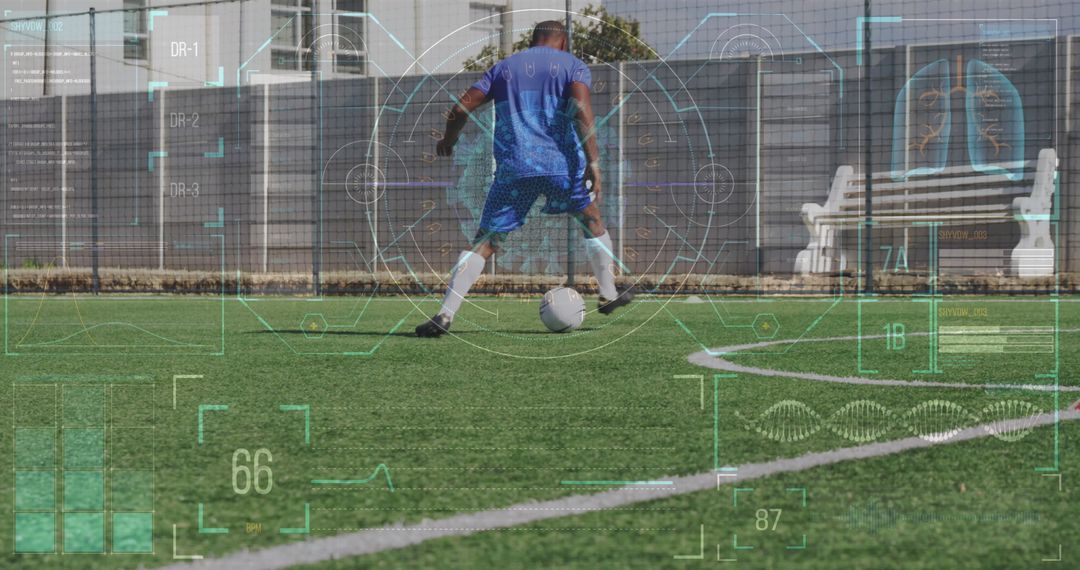 Futuristic Football Training with Data Interface