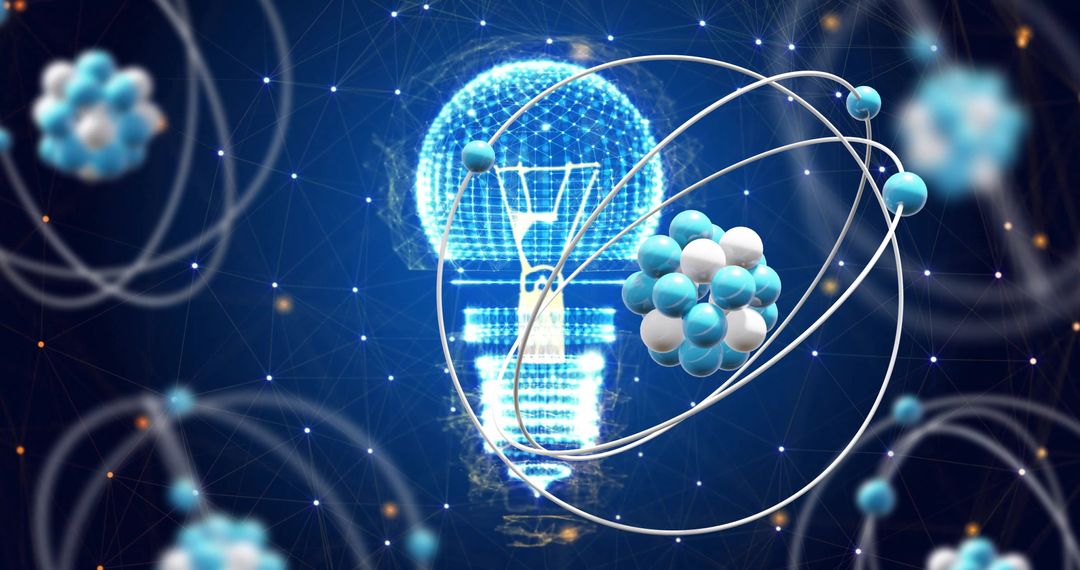 Digital Network and Atomic Structure for Scientific Innovation