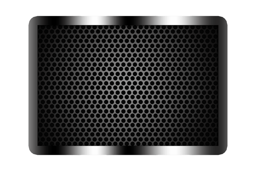 Transparent Background Sound Speaker Illustration