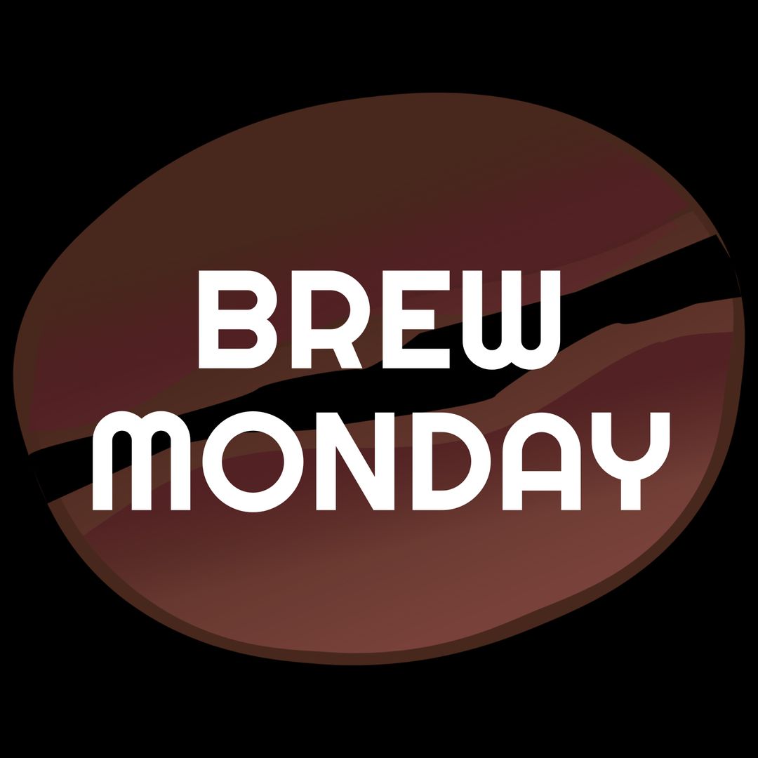 Warm Brew Monday Graphic Promoting Social Connection and Comfort