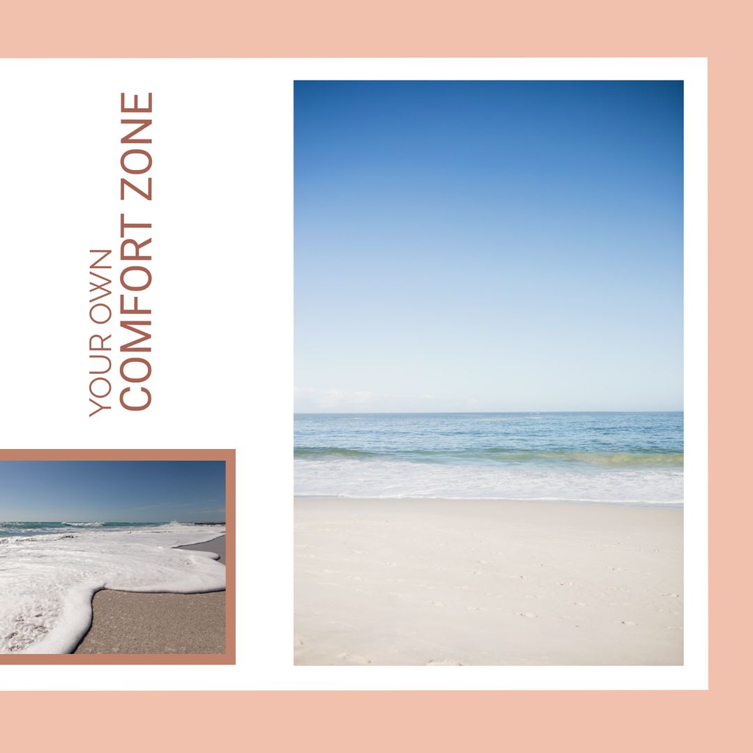 Serene Beach Scene Inviting Relaxation and Escapism