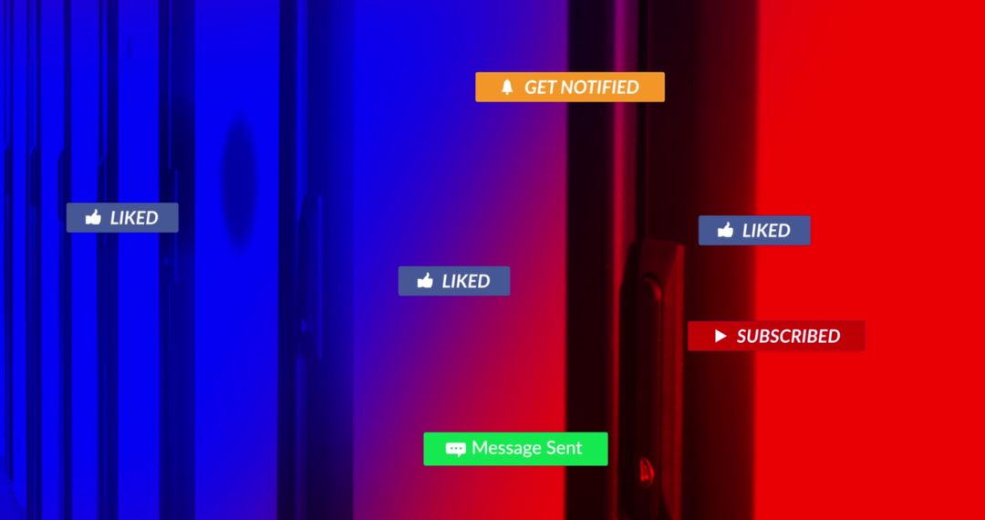 Digital Social Media Engagement on Server Interface