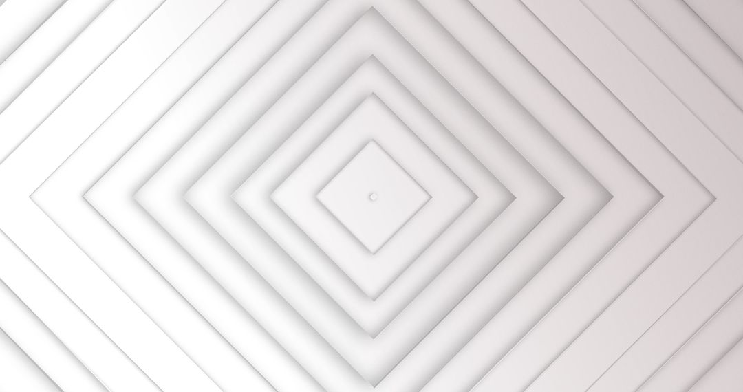 Hypnotic White Squares in Continuous Motion Loop
