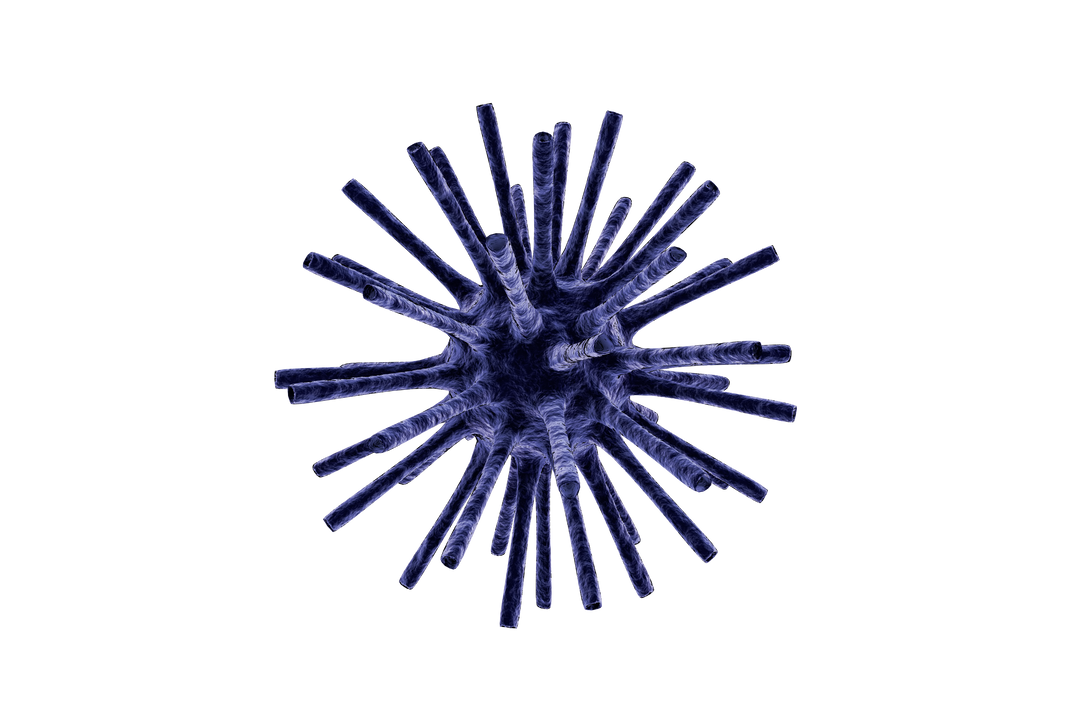 Illustration of Virus Cell on Transparent Background Vector - Download Free Stock Images Pikwizard.com