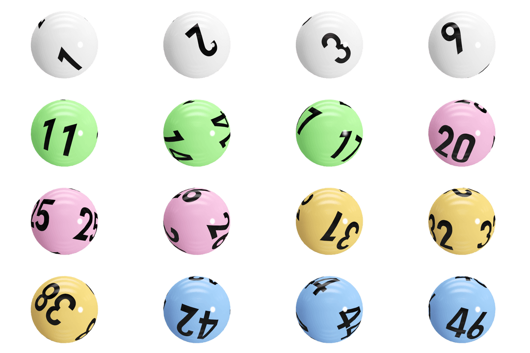 Transparent Colorful Bingo Balls for Games and Recreational Activities