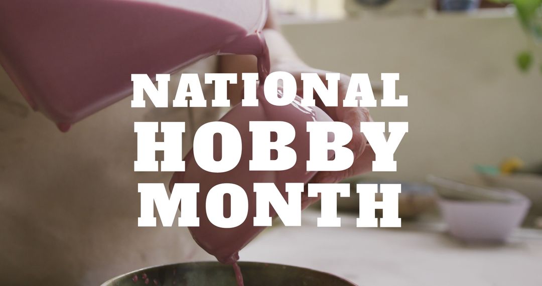 National Hobby Month Creative Activity Concept - Free Images, Stock Photos and Pictures on Pikwizard.com