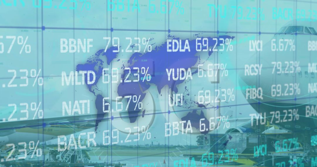 Digital Financial Data Processing with Aviation Theme