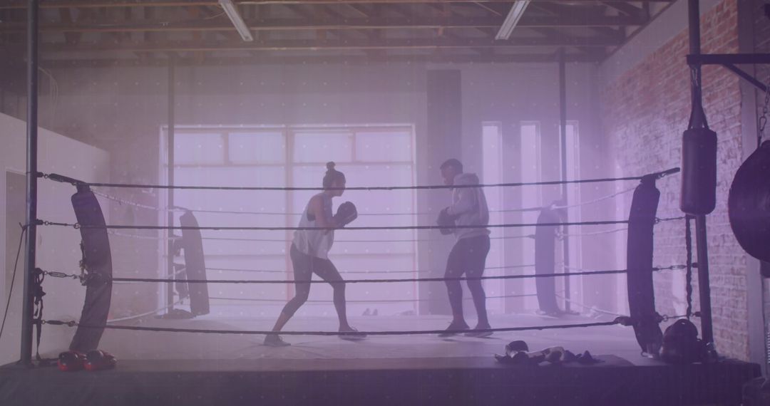 Sparring Session at Urban Warehouse Gym